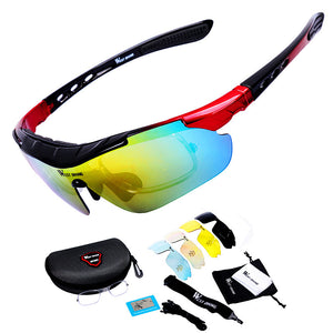 Mountainbike-Radbrille (Winddichte Sonnenbrille)