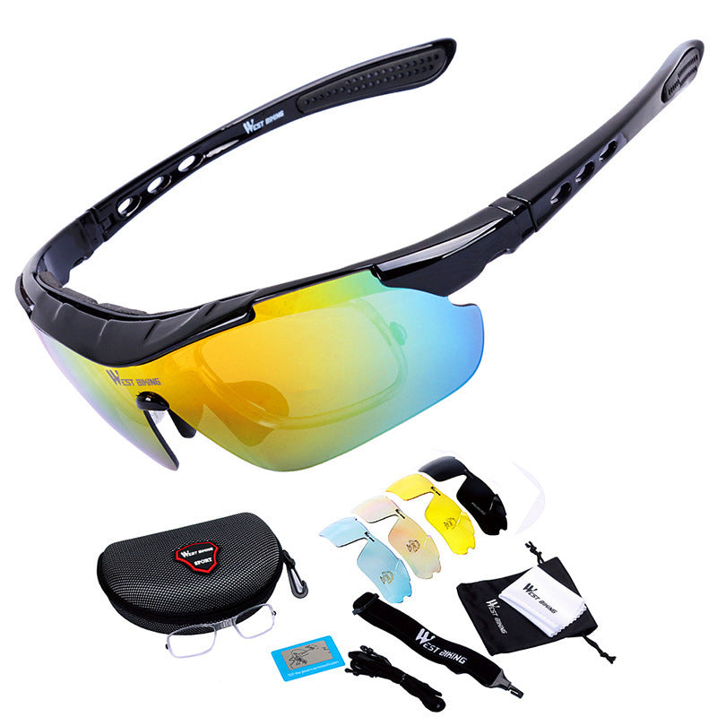 Mountainbike-Radbrille (Winddichte Sonnenbrille)