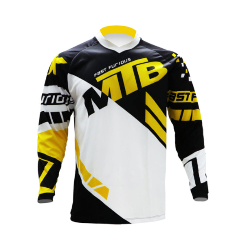 Langarm-Mountainbike-Trikot "Speed Surrender"