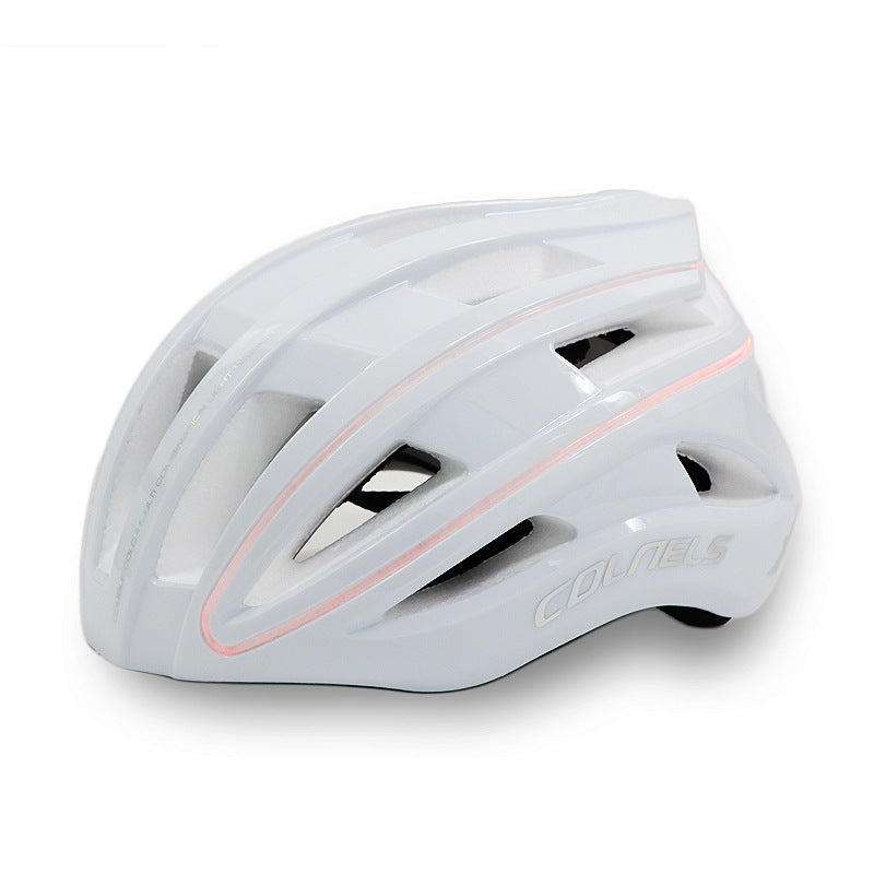 Helmfuchs Fahrradhelm LED-Licht Rennhelm USB Charge Sicherheit durch Sichtbarkeit