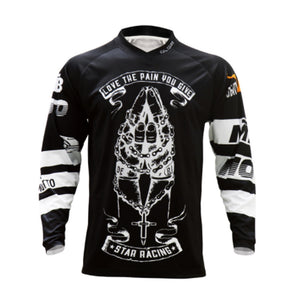 Langarm-Mountainbike-Trikot "Speed Surrender"