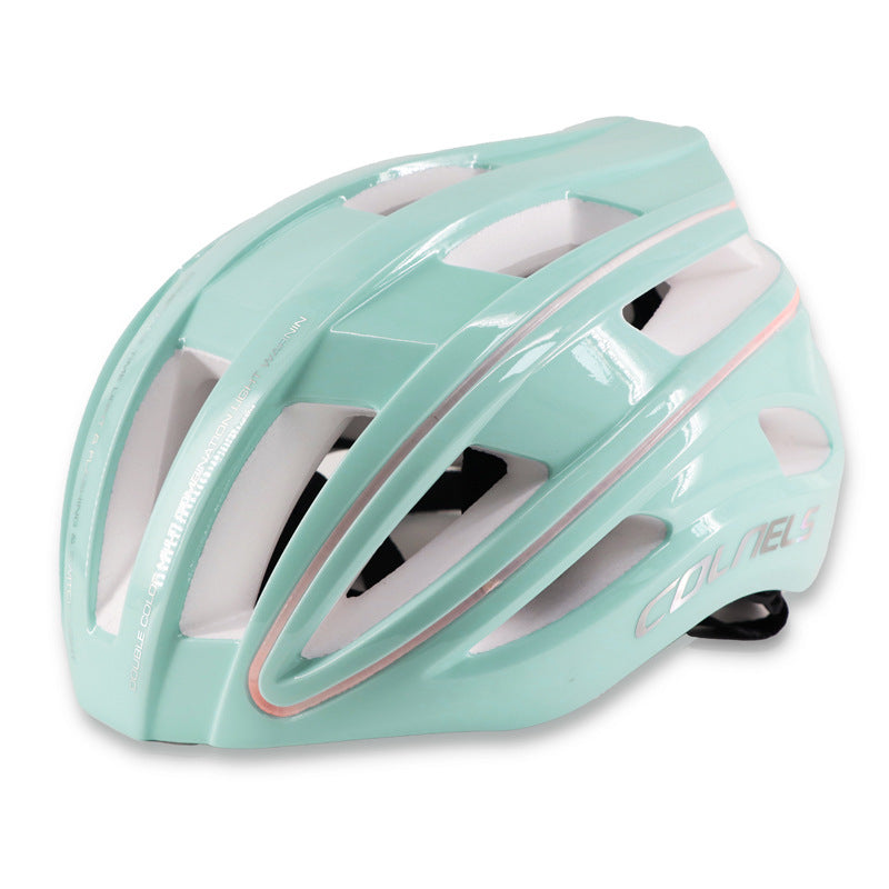 Helmfuchs Fahrradhelm LED-Licht Rennhelm USB Charge Sicherheit durch Sichtbarkeit