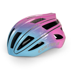 Helmfuchs Fahrradhelm LED-Licht Rennhelm USB Charge Sicherheit durch Sichtbarkeit