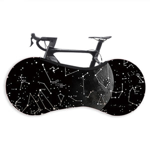 Halbabdeckende elastische Staubschutzhülle für das Fahrrad