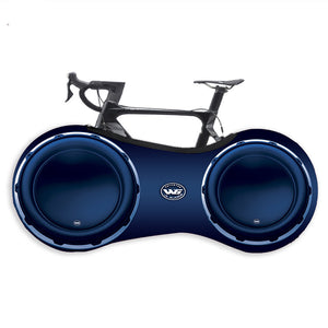 Halbabdeckende elastische Staubschutzhülle für das Fahrrad