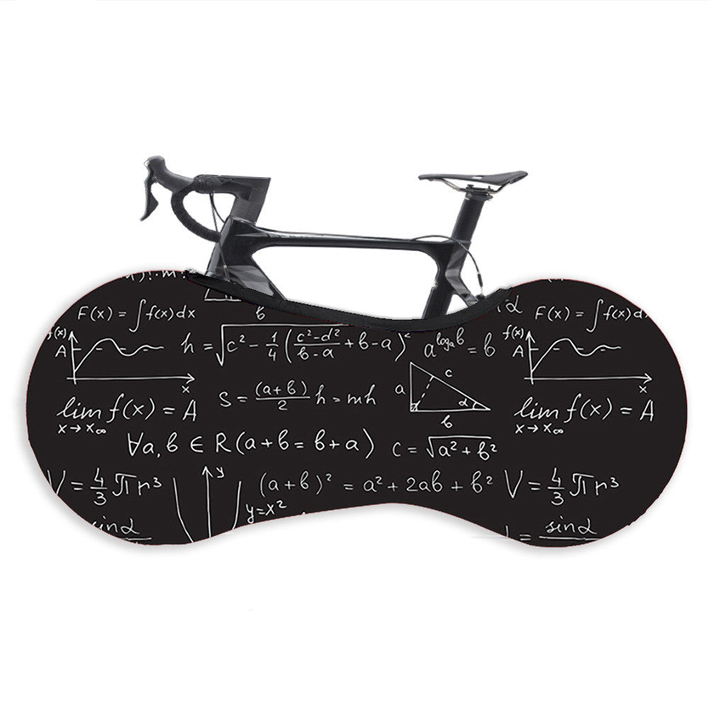 Halbabdeckende elastische Staubschutzhülle für das Fahrrad
