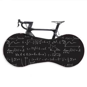 Halbabdeckende elastische Staubschutzhülle für das Fahrrad