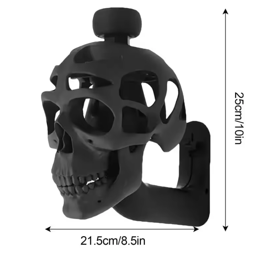 3D Totenkopf Helm Ständer