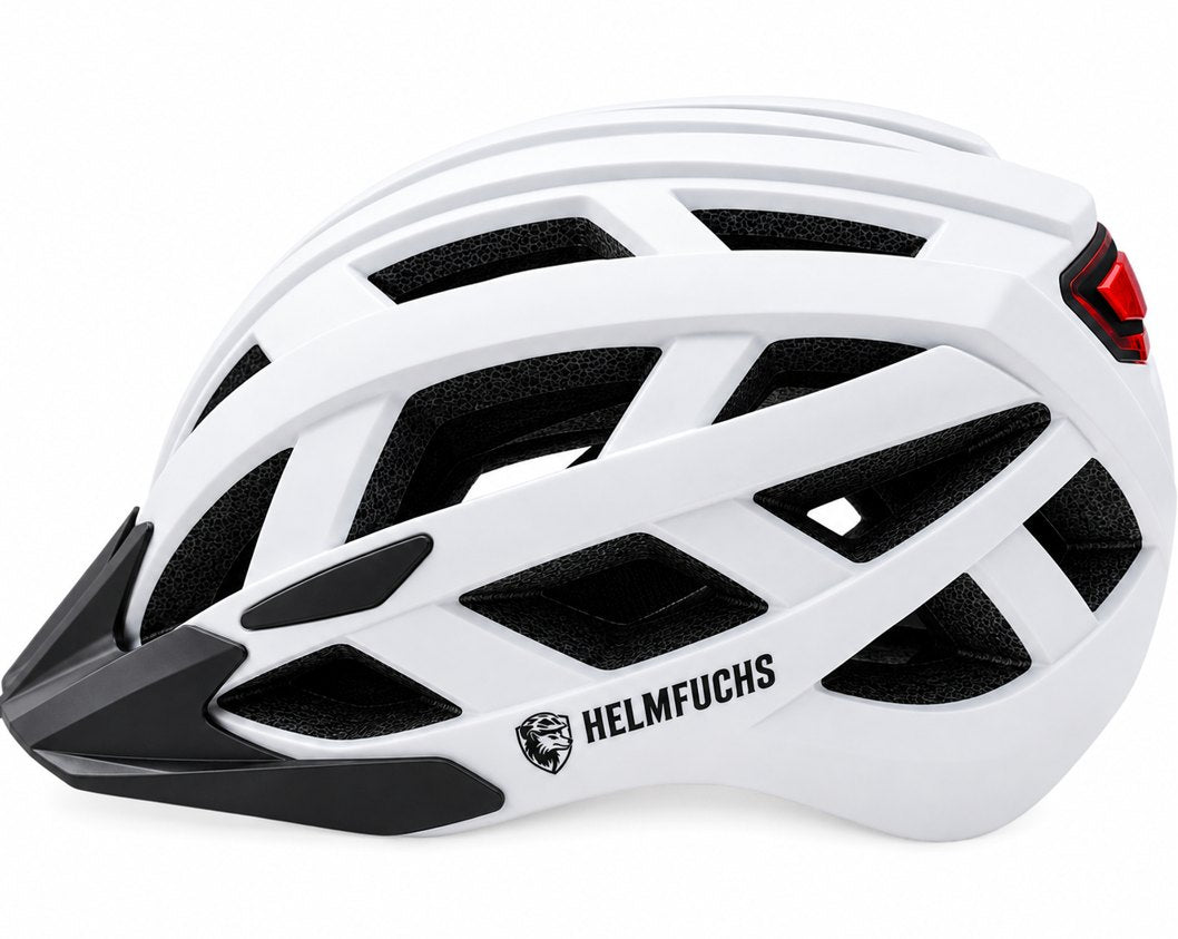 Helmfuchs ZerOX1 Fahrradhelm mit LED-Licht – City & E-Bike – HelmFuchs